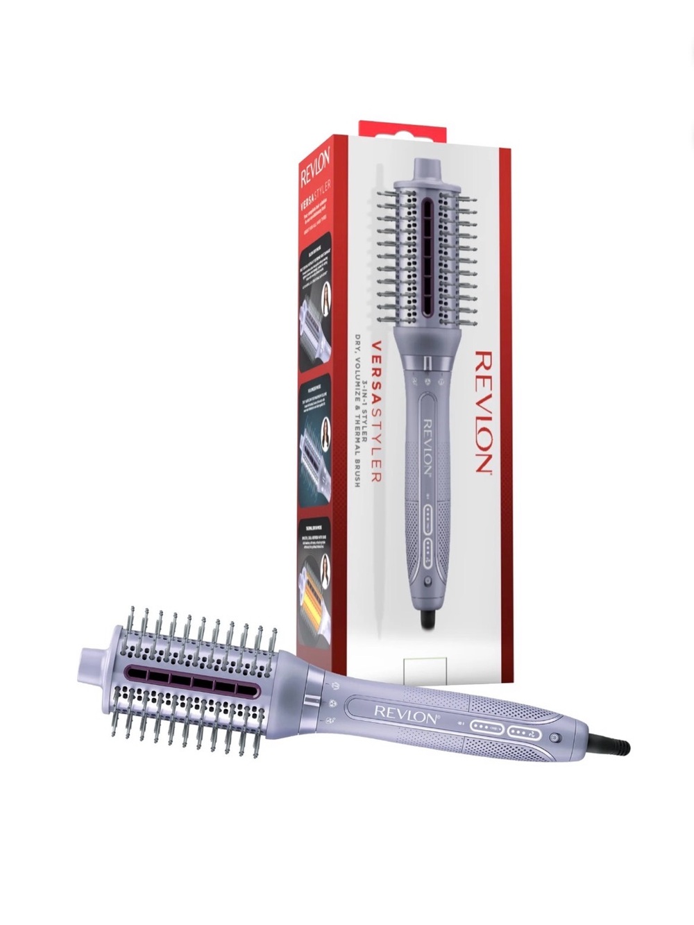 Revlon Hot Air Styling Brush in Lilac